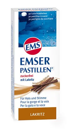 EMSER REGLISSE S/S BOITE DE 30