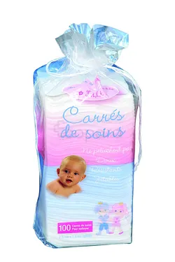 PRINCE ET PRINCESSE LILI CARRES DE SOINS BOITE DE 100