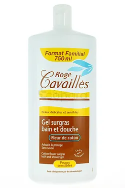 ROGE CAVAILLES GEL SURGRAS BAIN ET DOUCHE FLEUR DE COTON 750ML
