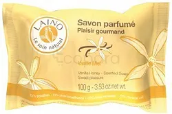 LAINO SAVON PLAISIR GOURMAND VANILLE MIEL 100G