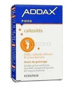 ADDAX PIEDS CALLOSITÉS SAVON DE GOMAGE