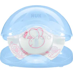 NUK SUCETTE SILICONE 1ER AGE + BOITE