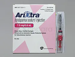 ARIXTRA 7.5MG/0.6ML BOITE DE 2 INJECTABLES