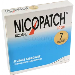 NICOPATCH 7MG BOITE DE 7 SACHETS MV