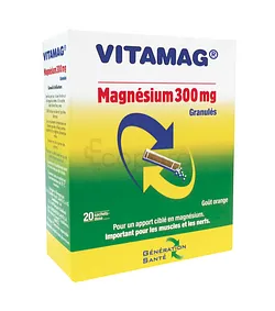 VITAGAM MAGNESIUM 300MG BOITE DE 20