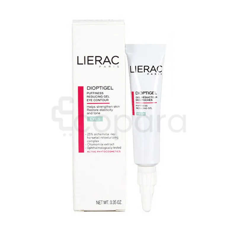 LIERAC DIOPTIGEL GEL REDUCTEUR DES POCHES 10ML