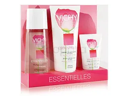 VICHY ESSENTIELLES PACK CREME VISAGE 50ML + CREME DE LAIT CORPS + TROUSSE OFFERTE