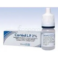 CARTEOL LP 2% 3ML COLLYRE