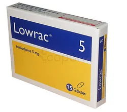 LOWRAC 5MG BOITE DE 15 COMPRIMES