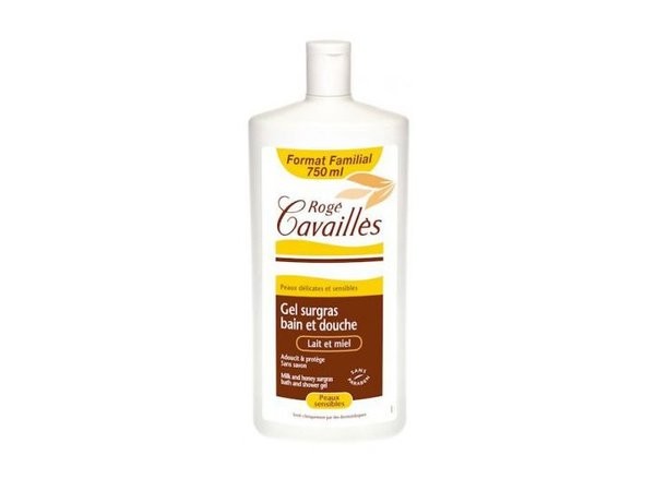 ROGE CAVAILLES GEL SURGRAS BAIN ET DOUCHE LAIT ET MIEL 750ML