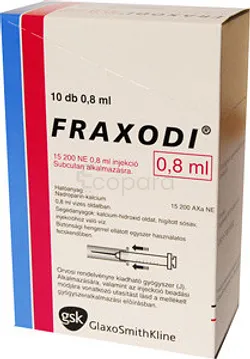 FRAXODI 15200UI BOITE DE 2 INJECTABLE