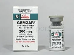 GEMZAR 200MG BOITE DE 10 FLACON