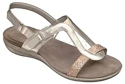 BANACK SANDALE ARGENT TAILLE 41 REFERENCE R25383