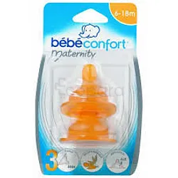 BEBE CONFORT TETINES LATEX LARGE EVID TAILLE 2 REFERENCE 296