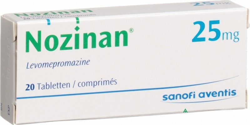 NOZINAN 25MG BOITE DE 20 COMPRIMES
