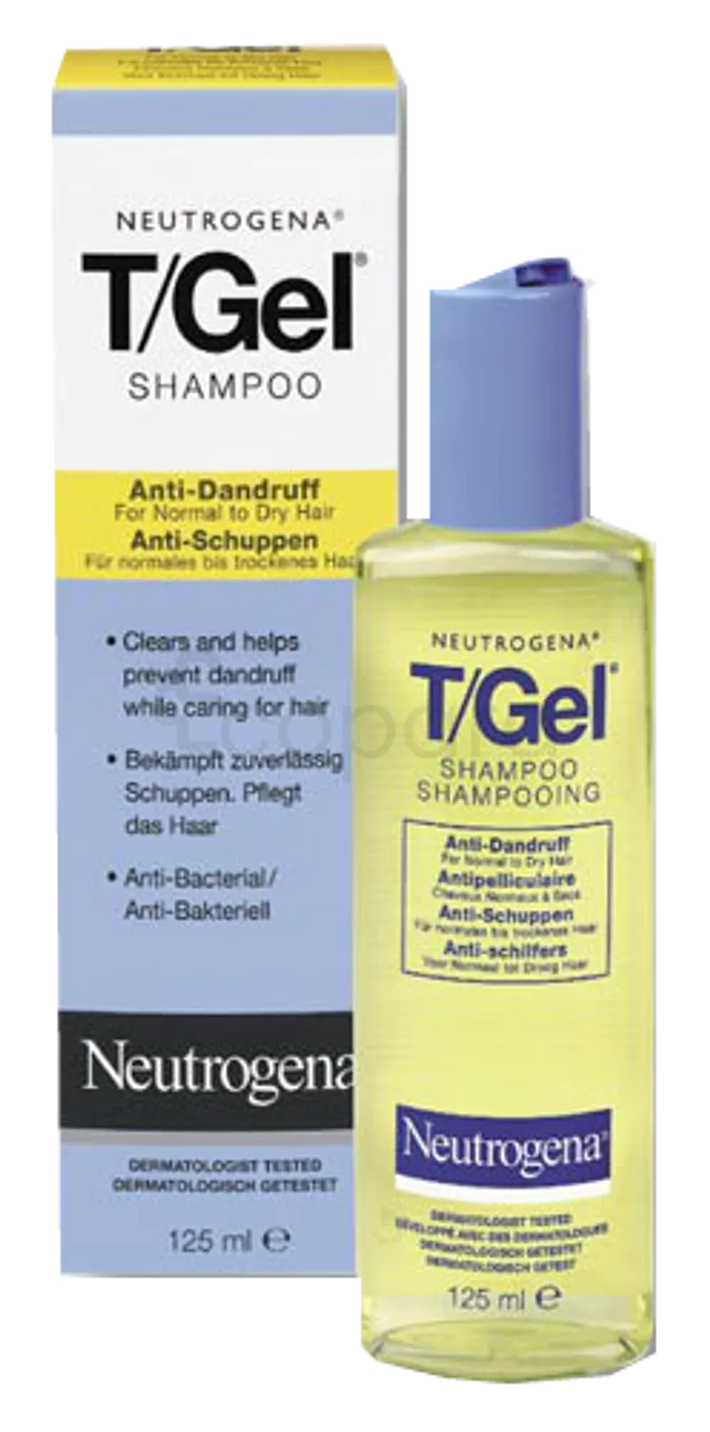 NEUTROGENA T/GEL SHAMPOOING CHEVEUX SECS 125ML