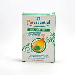 PURESSENTIEL RESPIRATOIRE COMPLEMENT ALIMENTAIRE BIO BOITE DE 30 CAPSULES