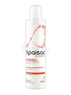 APAISAC BIORGA LOTION NETTOYANTE DEMAQUILLANTE 200ML