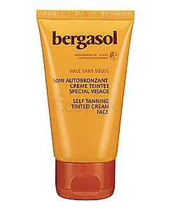 BERGASOL SOIN AUTOBRONZANT CREME TEINTEE VISAGE