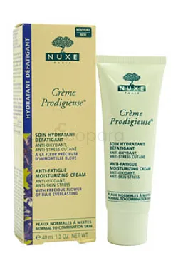 NUXE CREME PRODIGIEUSE PEAU NORMAL A MIXTE  SOIN HYDRATANT DEFATIGANT 40ML