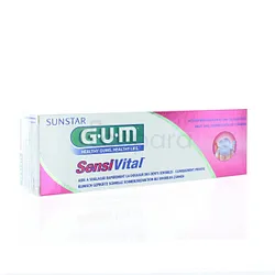 GUM DENTIFRICE SENSIVITAL REFERENCE 1722 + BROSSE A DENTS SENSIVITAL SENSITIVE REFERENCE 509