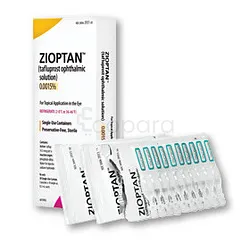 ZIOPTAN 15µG/ML BOITE DE 10 FLACONS COLLYRE