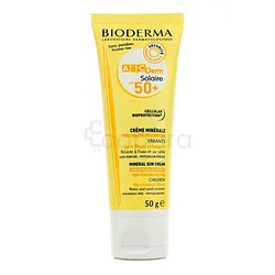 BIODERMA ABCDERM CREME SOLAIRE MINERAL 50G REF 28842