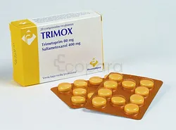 TRIMOX 400MG/80MG BOITE DE 20 COMPRIMES
