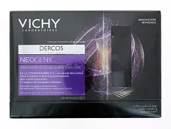 VICHY DERCOS NEOGENIC TRAITEMENT DE RENAISSANCE CAPILLAIRE BOITE DE 28 AMPOULES MONODOSES 6ML