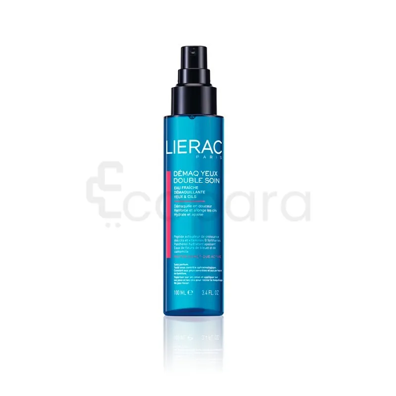 LIERAC DEMAQUILLANT YEUX DOUBLE SOIN 100ML