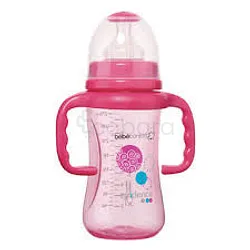 BEBE CONFORT BIBERON 270ML ROSE EVIDENCE POIGNEE REFERENCE 687