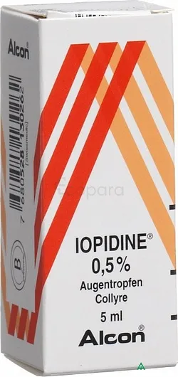 IOPIDINE 0.5% 5ML COLLYRE