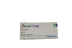 DAONIL 5MG BOITE DE 20 COMPRIMES SECABLES