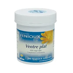 FENIOUX VENTRE PLAT 315MG BOITE DE 200 GELULES