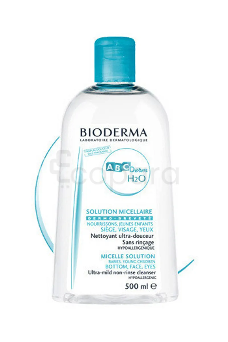 BIODERMA ABCDERM H2O SOLUTION MICELLAIRE 500ML