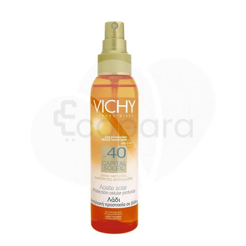 VICHY CAPITAL SOLEIL HUILE SOLAIRE SPF40 125ML