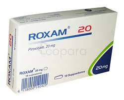 ROXAM 20MG BOITE DE 10 SUPPOSITOIRES
