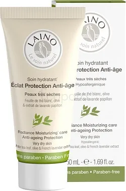 LAINO SOIN HYDRATANT ECLAT PROTECTION ANTI-AGE 50ML