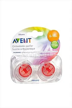 AVENT SUCETTES FASHION SANS BPA 6-18MOIS BOITE DE 2 REFERENCE SCF172/62