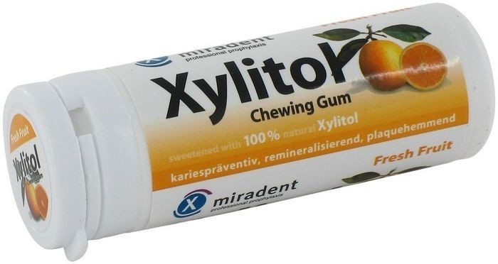 XYLITOL CHEWING GUM FRUITS BOITE DE 30 REFERENCE 630082