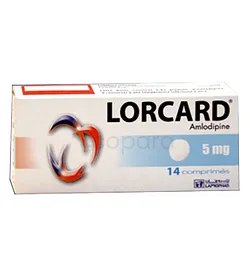 LORCARD 5MG BOITE DE 14 COMPRIMES
