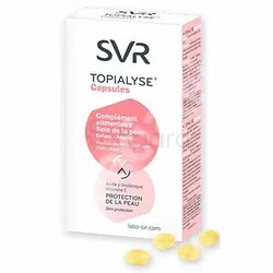 SVR TOPIALYSE CAPSULES COMPLEMENT ALIMENTAIRE SOIN DE LA PEAU BOITE DE 60 CAPSULES