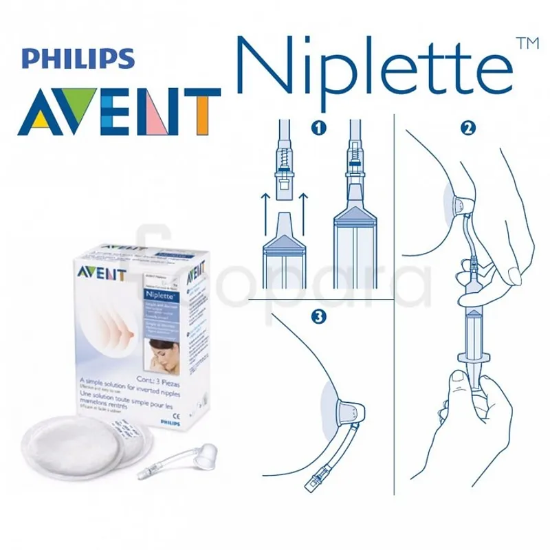 AVENT NIPLETTE SIMPLE ET DISCRETE BOITE DE 3