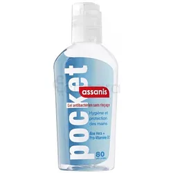 ASSANIS GEL ANTIBACTERIEN POCKET 80ML