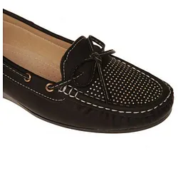 CONFORT LINE MOCASSIN COMPENSE NOIR TAILLE 38