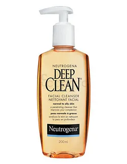 NEUTROGENA DEEP CLEAN FACIAL GEL NETTOYANTE 200ML