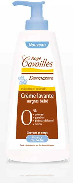 ROGE CAVAILLES DERMAZERO CREME LAVANTE SURGRAS BEBE 500ML