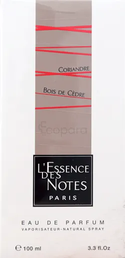 L ESSENCE DES NOTES CORIANDRE ET B CEDRE 100ML