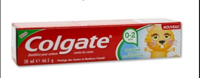 COLGATE DENT BEBE 0-2ANS 50ML