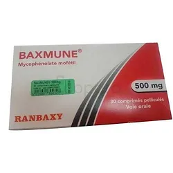 BAXMUNE 500MG BOITE DE 30 COMPRIMES
